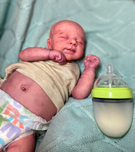 Load image into Gallery viewer, AVAILABLE SOLD OUT LIMITED EDITION Vinyl reborn Pascale full limbs, non gender belly plate sculpted by Joanna Kazmierczak-Pietka