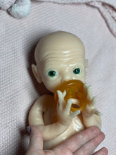 Load image into Gallery viewer, Custom Blank (unpainted) full body silicone premature baby girl kit Amelia (baby girl ) in eco 20