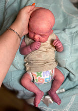 Load image into Gallery viewer, AVAILABLE SOLD OUT LIMITED EDITION Vinyl reborn Pascale full limbs, non gender belly plate sculpted by Joanna Kazmierczak-Pietka