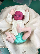 Load image into Gallery viewer, CUSTOM PROTOTYPE silicone cuddle baby Amelia in soft blend (including non gender silicone tummy plate)