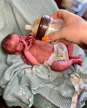 Load image into Gallery viewer, AVAILABLE SOLD OUT Vinyl reborn Gracie Mae  (sculpted by Laura Lee Eagles, brought to life by Nadine Dolotova)