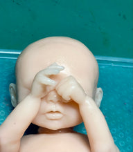 Load image into Gallery viewer, Custom Blank (unpainted) full body silicone mini kit Sallie (baby girl ) in soft blend
