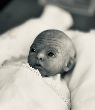 Load image into Gallery viewer, CUSTOM PROTOTYPE silicone cuddle baby Amelia in soft blend (including non gender silicone tummy plate)