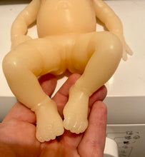 Load image into Gallery viewer, Blank (unpainted) full body silicone kit Gracie (baby girl) in soft blend