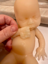 Load image into Gallery viewer, Blank (unpainted) full body silicone kit Gracie (baby girl) in soft blend