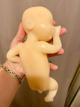 Load image into Gallery viewer, Blank (unpainted) full body silicone kit Gracie (baby girl) in soft blend