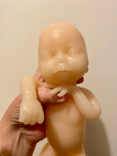 Load image into Gallery viewer, Blank (unpainted) full body silicone kit Gracie (baby girl) in soft blend