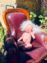 Load image into Gallery viewer, Custom full body silicone baby fairy LILA in soft blend WITH HAIR