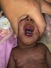 Load image into Gallery viewer, Custom Full body silicone baby Beau (as a girl) 18”