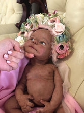 Load image into Gallery viewer, Custom Full body silicone baby Beau (as a girl) 18”