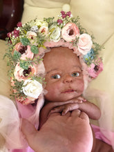 Load image into Gallery viewer, Custom Full body silicone baby Beau (as a girl) 18”