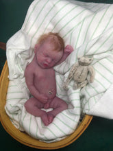 Load image into Gallery viewer, CUSTOM Full body silicone ULTRA soft mini kit Kenzo 8” in super soft blend with 3D skin effect, rooted