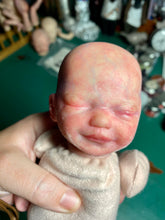 Load image into Gallery viewer, AVAILABLE Reborn vinyl baby Zane by Marita Winters
