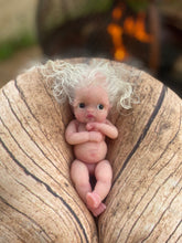 Load image into Gallery viewer, AVAILABLE full body silicone mini doll Laney (rooted)
