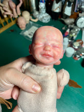 Load image into Gallery viewer, AVAILABLE Reborn vinyl baby Zane by Marita Winters