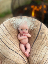 Load image into Gallery viewer, AVAILABLE full body silicone mini doll Laney (rooted)
