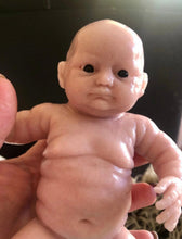 Load image into Gallery viewer, Custom Blank (unpainted) full body silicone mini kit Vikki 9” in ecoflex 20 with 3D skin effect