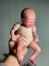 Load image into Gallery viewer, AVAILABLE Reborn vinyl baby Zane by Marita Winters