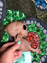 Load image into Gallery viewer, Biracial Full body silicone fantasy alien baby girl
