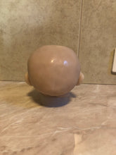 Load image into Gallery viewer, AWAKE Blank (unpainted) silicone head for cuddle baby doll in super soft blend with 3D skin effect