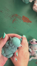 Load and play video in Gallery viewer, Full body silicone glow in the dark mini fantasy baby elf fairy