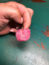 Load image into Gallery viewer, Painted & glazed silicone baby tongue (soft blend platinum cure silicone)