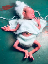 Load image into Gallery viewer, Super detailed Full body silicone premature baby in soft blend asleep 12"