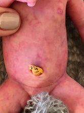 Load image into Gallery viewer, CUSTOM full body silicone mini kit Kenzo 8” GIRL in super soft blend with 3D skin effect BALD