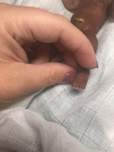 Load image into Gallery viewer, AVAILABLE full body silicone mini baby Jasmine 5” in super soft blend in biracial colour