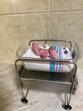 Load image into Gallery viewer, Custom Prototype full body silicone mini kit Jamie 4.5” (baby boy) in super soft blend with 3D skin effect