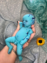Load image into Gallery viewer, CUSTOM Prototype full body silicone mini kit Kenzo fantasy avatar inspired 8” in super soft blend