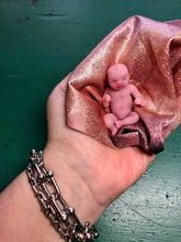 Load image into Gallery viewer, Custom full body silicone micro kit Zada (baby girl) in super soft blend with 3D skin effect