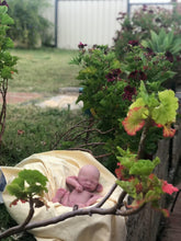 Load image into Gallery viewer, Custom full body silicone baby fairy LILA in soft blend BALD