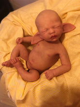 Load image into Gallery viewer, Custom full body silicone baby fairy LILA in soft blend BALD