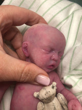 Load image into Gallery viewer, Custom full body silicone mini kit Kenzo 8” as a GIRL in super soft blend with 3D skin effect