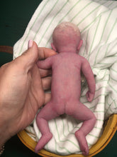 Load image into Gallery viewer, Custom full body silicone mini kit Kenzo 8” as a GIRL in super soft blend with 3D skin effect