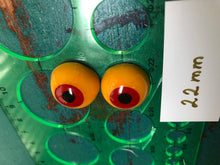 Load image into Gallery viewer, Fantasy Dolls eyes 22 mm (sizes available 8mm - 26mm)