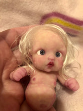 Load image into Gallery viewer, CUSTOM full body silicone mini doll Laney (rooted)