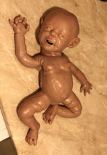 Load image into Gallery viewer, Blank full body silicone baby girl (Beau sculpt) 18” in super super soft blend #2