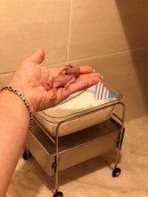 Load image into Gallery viewer, Custom full body silicone mini kit Lia (baby girl) in super soft blend with 3D skin effect - project “I exist!”