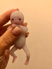 Load image into Gallery viewer, AVAILABLE full body silicone fantasy mini kit Leo( baby boy) in super soft blend glow in the dark- project “I exist!”