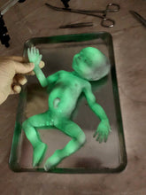 Load image into Gallery viewer, AVAILABLE Full body silicone alien baby (Hope in super soft blend)