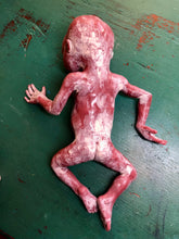 Load image into Gallery viewer, Custom full body silicone vernix baby girl Hope 12” (ultra premature baby) in soft platinum silicone