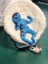Load image into Gallery viewer, AVAILABLE super soft Full body avatar inspired silicone baby girl Didi 8.5”