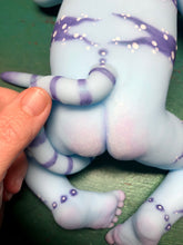 Load image into Gallery viewer, Custom full body silicone avatar inspired baby LILA in soft blend BALD