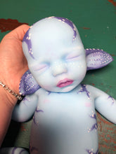 Load image into Gallery viewer, Custom full body silicone avatar inspired baby LILA in soft blend BALD
