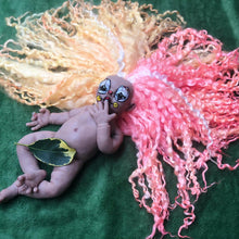 Load image into Gallery viewer, AVAILABLE full body silicone Sad Clown Prada 11.5” (baby girl) in biracial colour in super soft platinum silicone