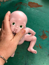 Load image into Gallery viewer, Blank (unpainted) full body silicone Willow 10” (baby girl) in soft blend in strawberry & cream skin colour