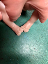 Load image into Gallery viewer, Blank (unpainted) full body silicone Willow 10” (baby girl) in soft blend in biracial skin colour