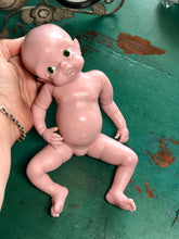 Load image into Gallery viewer, Blank (unpainted) full body silicone Willow 10” (baby girl) in soft blend in strawberry & cream skin colour